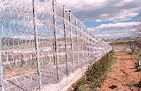 Safety, protection, determent and obstruction wire formation sample 3